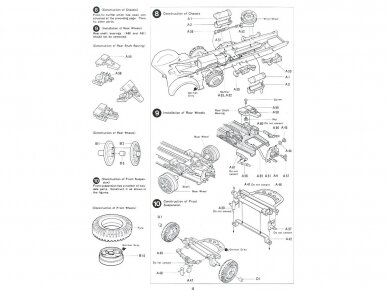 Tamiya - German 8 ton Semi Track 20mm Flakvierling Sd.Kfz 7/1, 1/35, 35050 9 Tamiya - German 8 ton Semi Track 20mm Flakvierling Sd.Kfz 7/1, 1/35, 35050 9