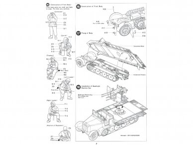 Tamiya - German 8 ton Semi Track 20mm Flakvierling Sd.Kfz 7/1, 1/35, 35050 12 Tamiya - German 8 ton Semi Track 20mm Flakvierling Sd.Kfz 7/1, 1/35, 35050 12