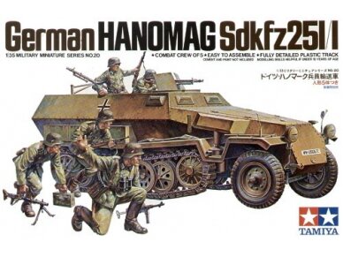 Tamiya - German Hanomag SdKfz 251/1, 1/35, 35020