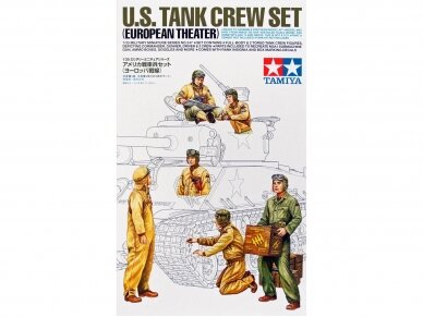 Tamiya - U.S. Tank Crew set (European Theater), 1/35, 35347
