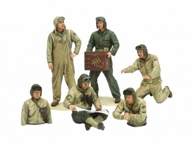 Tamiya - U.S. Tank Crew set (European Theater), 1/35, 35347 2