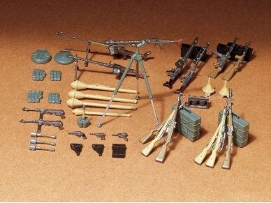 Tamiya - German Infantry Weapons Set, 1/35, 35111 2