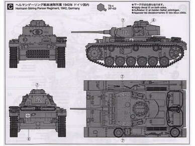 Tamiya - Panzerkampfwagen III Ausf. L Sd.Kfz. 141/1, 1/48, 32524 6 Tamiya - Panzerkampfwagen III Ausf. L Sd.Kfz. 141/1, 1/48, 32524 6