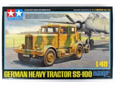 Tamiya - German Heavy Tractor SS-100, 1/48, 32593 Tamiya - German Heavy Tractor SS-100, 1/48, 32593