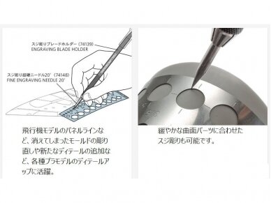 Tamiya - Modeling Template (Round, 1-12.5mm), 74150 2