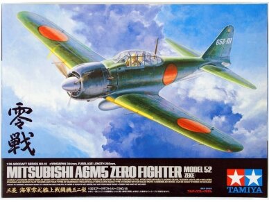Tamiya - Mitsubishi A6M5 Zero Fighter Model 52 (Zeke), 1/32, 60318