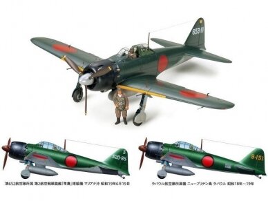 Tamiya - Mitsubishi A6M5 Zero Fighter Model 52 (Zeke), 1/32, 60318 2 Tamiya - Mitsubishi A6M5 Zero Fighter Model 52 (Zeke), 1/32, 60318 2