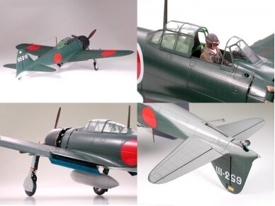 Tamiya - Mitsubishi A6M5 Zero Fighter Model 52 (Zeke), 1/32, 60318 3