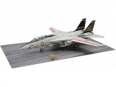 Tamiya - Grumman F-14A Tomcat (Late Model) Carrier Launch Set, 1/48, 61122 1