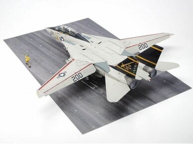 Tamiya - Grumman F-14A Tomcat (Late Model) Carrier Launch Set, 1/48, 61122 2