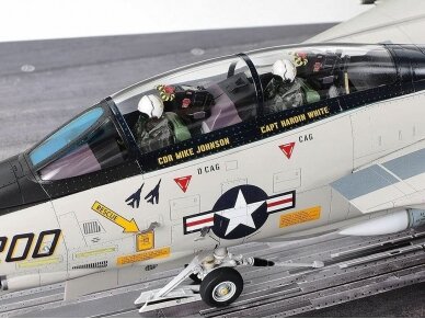 Tamiya - Grumman F-14A Tomcat (Late Model) Carrier Launch Set, 1/48, 61122 4