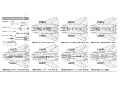 Tamiya - Grumman F-14A Tomcat, 1/48, 61114 12