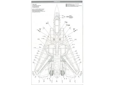 Tamiya - Grumman F-14A Tomcat, 1/48, 61114 23