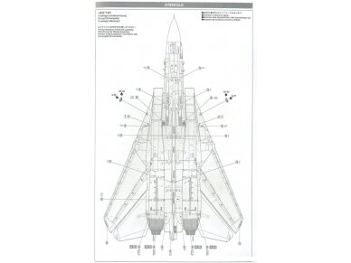 Tamiya - Grumman F-14A Tomcat, 1/48, 61114 24