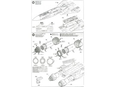 Tamiya - Grumman F-14A Tomcat, 1/48, 61114 36