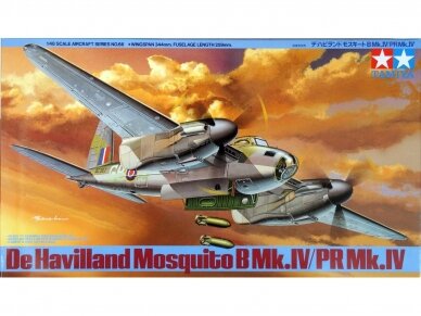 Tamiya - De Havilland Mosquito B Mk.IV/PR Mk.IV, 1/48, 61066 Tamiya - De Havilland Mosquito B Mk.IV/PR Mk.IV, 1/48, 61066