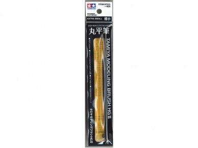 Tamiya - Brush HG II Extra Small Rounded Flat, 87223 Tamiya - Brush HG II Extra Small Rounded Flat, 87223