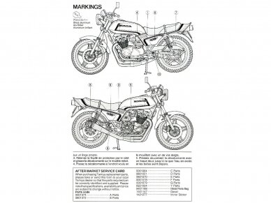Tamiya - Honda CB750F Custom Tuned, 1/12, 14066 4 Tamiya - Honda CB750F Custom Tuned, 1/12, 14066 4
