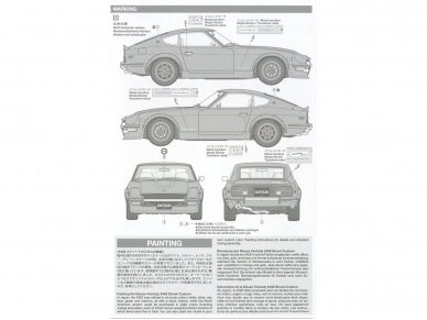 Tamiya - Nissan Fairlady 240Z Street-Custom, 1/24, 24367 12 Tamiya - Nissan Fairlady 240Z Street-Custom, 1/24, 24367 12