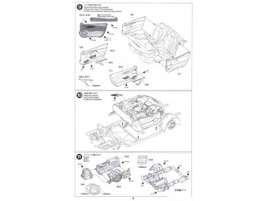 Tamiya - Honda NSX 2016, 1/24, 24344 15 Tamiya - Honda NSX 2016, 1/24, 24344 15
