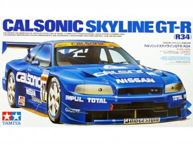 Tamiya - Nissan Calsonic Skyline GT-R (R34), 1/24, 24219 Tamiya - Nissan Calsonic Skyline GT-R (R34), 1/24, 24219
