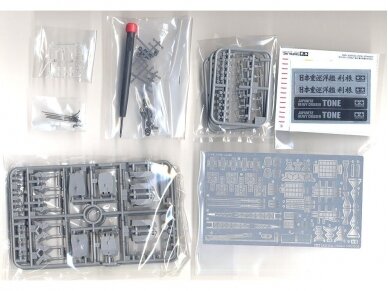 Tamiya - IJN Heavy Cruiser TONE, 1/350, 78024 6 Tamiya - IJN Heavy Cruiser TONE, 1/350, 78024 6