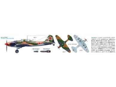 Tamiya - Ilyushin IL-2 Shturmovik, 1/72, 60781 5 Tamiya - Ilyushin IL-2 Shturmovik, 1/72, 60781 5