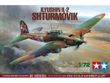 Tamiya - Ilyushin IL-2 Shturmovik, 1/72, 60781