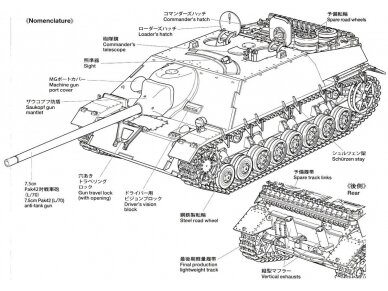 Tamiya - Jagdpanzer IV/70(V) Lang (Sd.Kfz.162/1), 1/35, 35340 8 Tamiya - Jagdpanzer IV/70(V) Lang (Sd.Kfz.162/1), 1/35, 35340 8