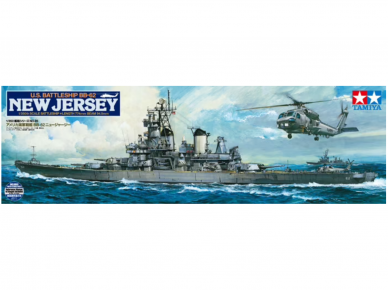 Tamiya - US Battleship USS New Jersey BB-62, 1/350, 78028