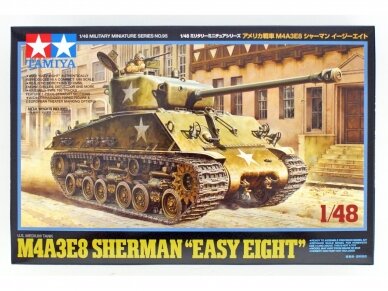 Tamiya - U.S. Medium Tank M4A3E8 Sherman "Easy Eight", 1/48, 32595 Tamiya - U.S. Medium Tank M4A3E8 Sherman "Easy Eight", 1/48, 32595