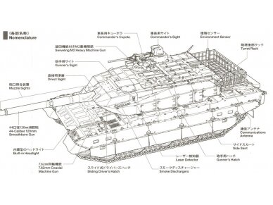 Tamiya - JGSDF TYPE 10 TANK, 1/48, 32588 4 Tamiya - JGSDF TYPE 10 TANK, 1/48, 32588 4