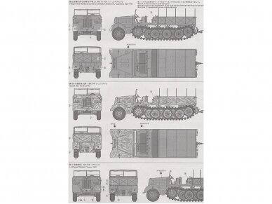 Tamiya - Schwerer Zugkraftwagen 18t (Sd.Kfz.9) Famo, 1/35, 35239 8