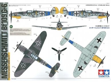 Tamiya - Messerschmitt Bf109 G-6 & Kübelwagen Type 82 Set, 25204 8