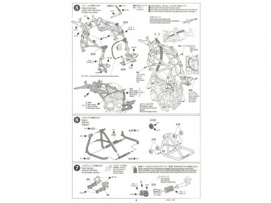 Tamiya - Kawasaki Ninja H2R, 1/12, 14131 19 Tamiya - Kawasaki Ninja H2R, 1/12, 14131 19