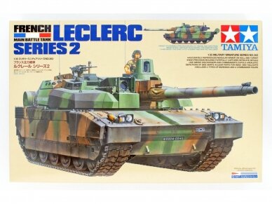 Tamiya - Leclerc Series 2 French Main Battle Tank, 1/35, 35362 Tamiya - Leclerc Series 2 French Main Battle Tank, 1/35, 35362