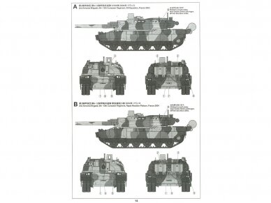 Tamiya - Leclerc Series 2 French Main Battle Tank, 1/35, 35362 13 Tamiya - Leclerc Series 2 French Main Battle Tank, 1/35, 35362 13