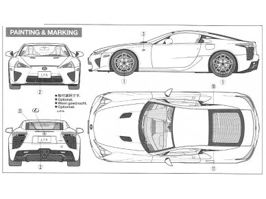 Tamiya - Lexus LFA, 1/24, 24319 13