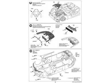 Tamiya - Lexus LFA, 1/24, 24319 20 Tamiya - Lexus LFA, 1/24, 24319 20