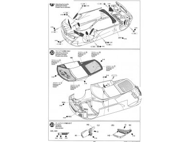 Tamiya - Lexus LFA, 1/24, 24319 21 Tamiya - Lexus LFA, 1/24, 24319 21