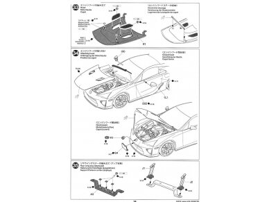 Tamiya - Lexus LFA, 1/24, 24319 25 Tamiya - Lexus LFA, 1/24, 24319 25
