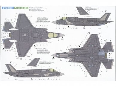 Tamiya - Lockheed Martin F-35B Lightning II, 1/72, 60793 8 Tamiya - Lockheed Martin F-35B Lightning II, 1/72, 60793 8