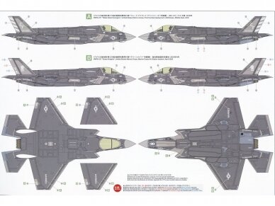Tamiya - Lockheed Martin F-35B Lightning II, 1/72, 60793 9 Tamiya - Lockheed Martin F-35B Lightning II, 1/72, 60793 9