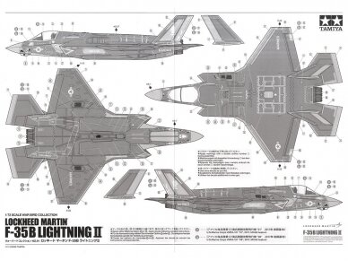 Tamiya - Lockheed Martin F-35B Lightning II, 1/72, 60791 10