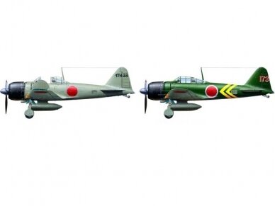 Tamiya - Mitsubishi A6M3/3a Zero Fighter, 1/48, 61108 4