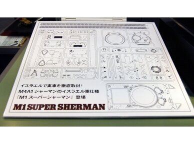 Tamiya - M1 Super Sherman, Scale:1/35, 35322 2