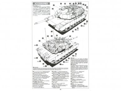 Tamiya - M1A2 Abrams Operation Iraqi Freedom, 1/35, 35269 22 Tamiya - M1A2 Abrams Operation Iraqi Freedom, 1/35, 35269 22