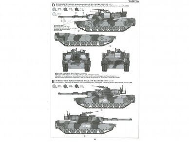 Tamiya - M1A2 Abrams Operation Iraqi Freedom, 1/35, 35269 10 Tamiya - M1A2 Abrams Operation Iraqi Freedom, 1/35, 35269 10