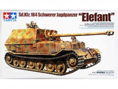 Tamiya - Sd.Kfz.184 Schwerer Jagdpanzer "Elefant", 1/35, 35325 Tamiya - Sd.Kfz.184 Schwerer Jagdpanzer "Elefant", 1/35, 35325