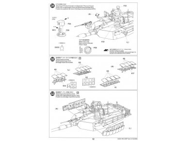 Tamiya - M1A2 SEP Abrams TUSK II, 1/35, 35326 29 Tamiya - M1A2 SEP Abrams TUSK II, 1/35, 35326 29